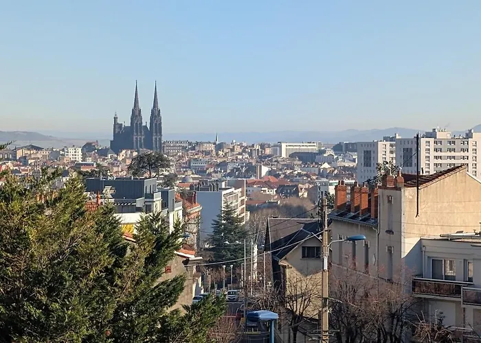 L'appart Le 19 , F3 Proche Centre Vue Cathedrale, 2 קלרמונט-פרנד